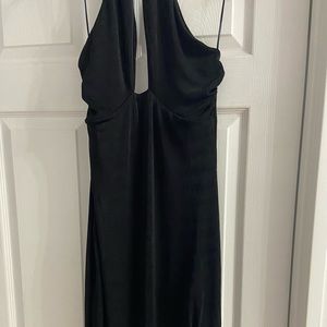 Dynamite Black Halter Dress